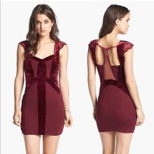 Velvet Minidress